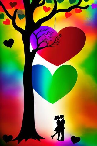 Love in Full Color 🌈❤️