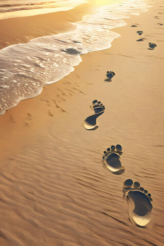 Footprints In The Sand