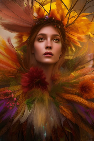 Enchanted Autumn Elegance 🍂✨