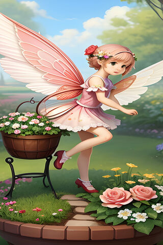 Enchanted Garden Fairy 🌸🧚‍♀️
