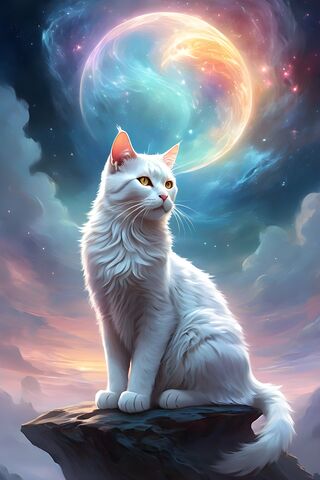 Celestial Whiskers 🌌🐱
