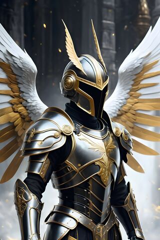 Futuristic Medieval Soldier