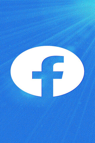 Facebook Logo on a Bright Blue Background 🌐✨