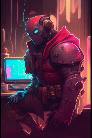 Cybernetic Vigilante in..