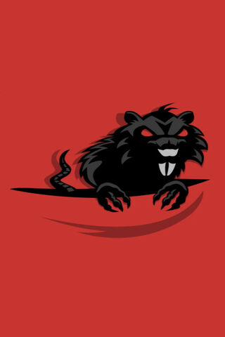 Fierce Black Rodent 🐀🔥