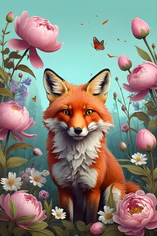 Flower Fox