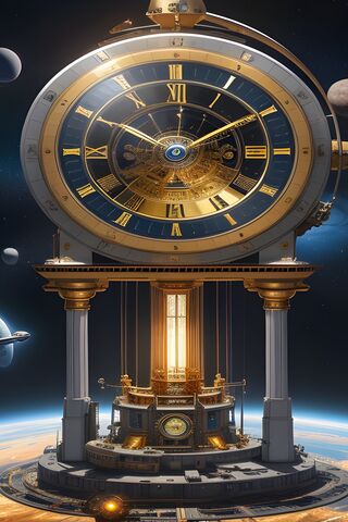 Cosmic Timekeeper ⏳✨