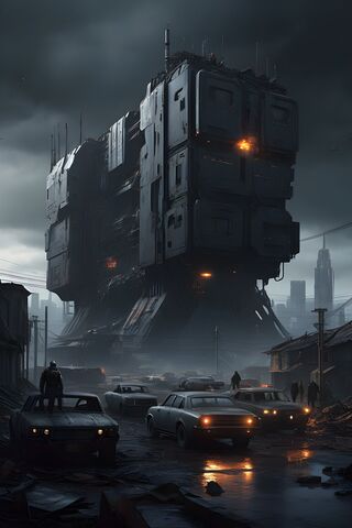 Futuristic Urban Dystop..