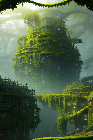 Enchanted Forest Tower ..