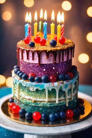 Fruity Sparkle Layered ..