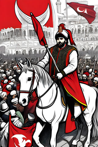 Fatih Sultan Mehmet, Türk