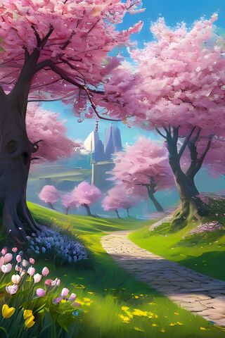 Enchanted Cherry Blosso..