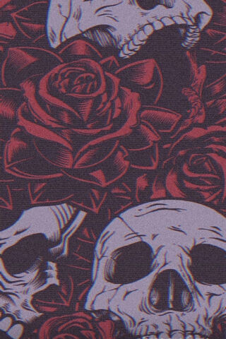 Dark Elegance: Skulls and Roses 🌹💀