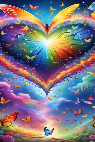 Floaty Heart Vibrant