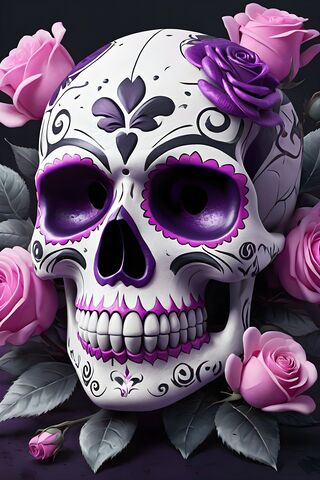 Fancy Sugar Skull