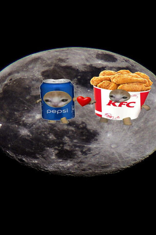 Cosmic Snack Buddies 🌌🍗