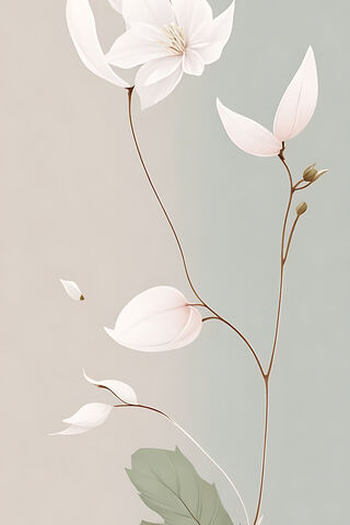 Serene Blossom Elegance 🌸