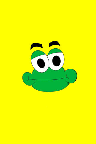 Cheerful Green Frog 🐸✨