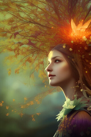 Enchanted Nature Spirit 🌿✨