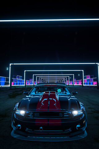 Neon Night Drive 🚗✨