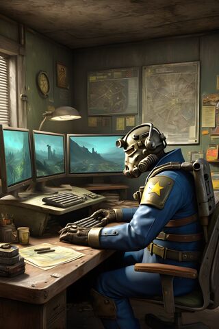 Fallout Computer Gamer