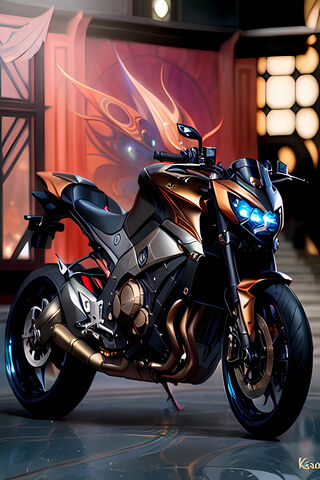 Cyber Steed: The Future of Riding 🏍️✨
