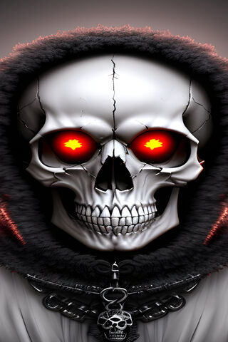 Fiery Skull of the Underworld 🔥💀