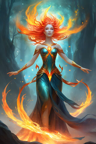 Enchanting Flame Sorcer..