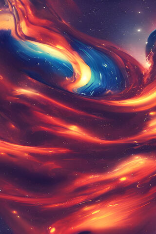 Cosmic Swirls of Color 🌌✨