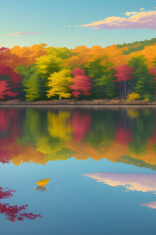 Fall Foliage Reflectio