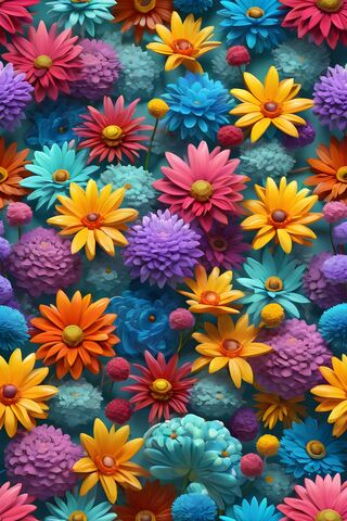 Flores De Colores