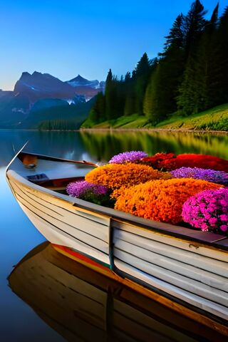 Serene Floral Escape 🌸..