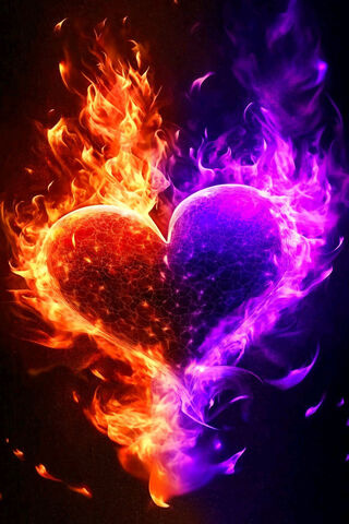 Fiery Heart of Passion