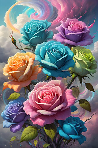 Flores De Colores