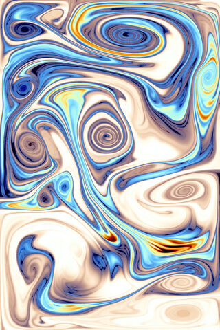Swirling Waves of Color..