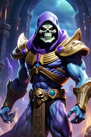 Futuristic Skeletor