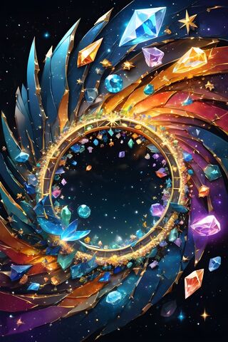 Flaming Ring Of Gem's
