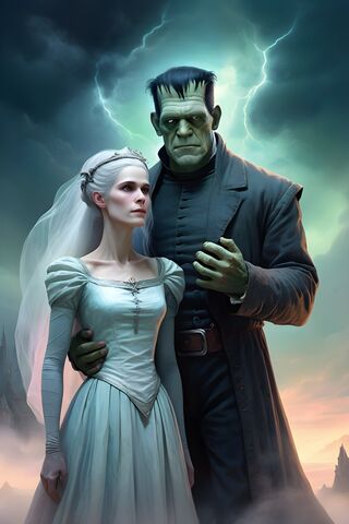 Frankenstein and Bride