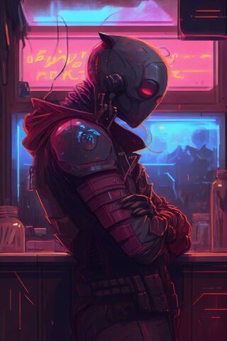 Cyberpunk Vigilante 🌌�..