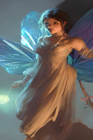 Enchanted Fairy in a Dr..