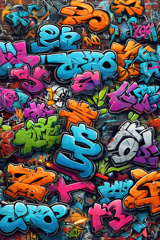 Vibrant Urban Graffiti Art 🎨✨