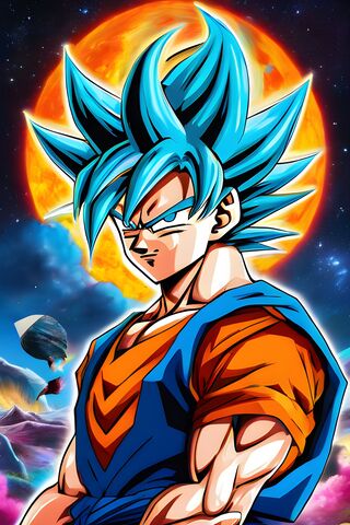 Super Saiyan Blue Goku ..