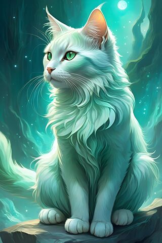 Enchanted Feline 🌌✨