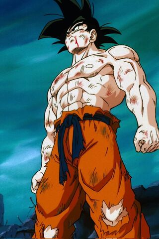 Goku's Epic Stand 💪🌌