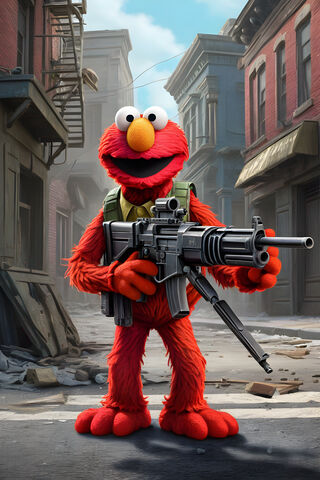 Gangsta Elmo