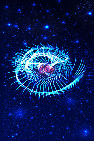 Cosmic Whirl of Light ✨🌌