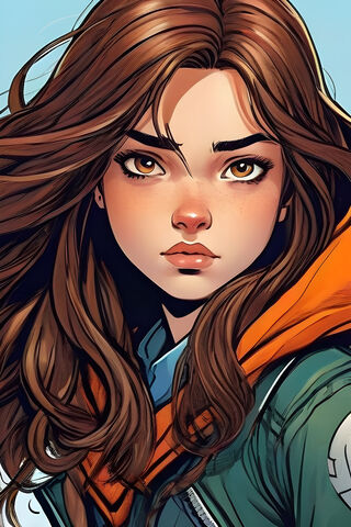 Girl With Brown Hair
