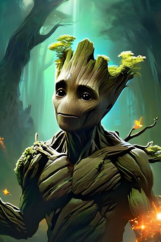 Groot in the Enchanted ..