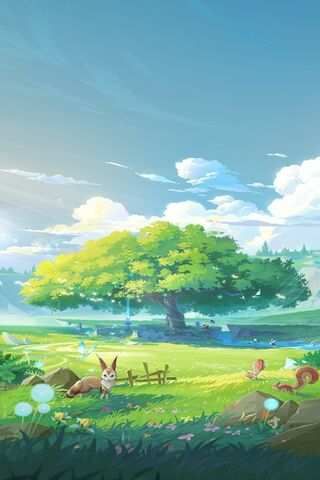 Enchanted Meadow 🌳✨