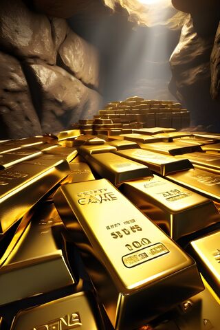Gold In Cave